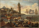 Vue d'un port méridional, image 1/3
