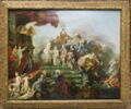 Allégorie relative au jeune prince Frédéric-Christian de Saxe, fils d'Auguste III, roi de Pologne et électeur de Saxe, dit aussi Allégorie du couronnement de Georges III d'Angleterre en 1760, image 1/2