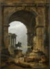 L'Ancien portique de l'empereur Marc-Aurèle à Rome, image 1/5