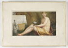 Femme tenant une coupe, dit autrefois 