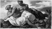 Deux hommes et un lion (dit autrefois 
