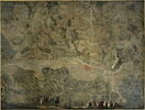 Plan d'une partie de la forêt de Compiègne, avec chasse de Louis XV, image 1/5