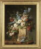 Corbeille et vase de fleurs, image 2/7