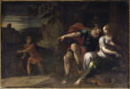 Théagène et Chariclée surpris dans l'île des Pâtres, image 1/2