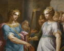 Théagène prend le flambeau des mains de Chariclée, image 3/7