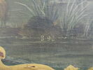 Paysage avec troupeau traversant un cours d'eau, et berger, image 3/3