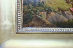 Vue du château de Pau, prise du grand parc, avec Henri IV enfant tenant un drapeau, image 3/3