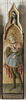 Saint Ansano ou Galgano (?) (au-dessus : la Vierge de l'Annonciation), image 1/2