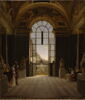 Vue de la salle de la Paix, au Louvre, vers 1820, image 4/4