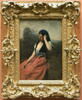 Jeune femme à la jupe rose, dit aussi Jeune femme accoudée sur le bras gauche., image 2/2