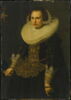 Femme tenant un éventail, image 1/2
