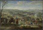 Représentation présumée de la bataille de la Montagne Blanche près de Prague (1620), image 1/3