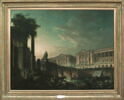Vue d'une partie du Pont-Neuf, avec la place de la Révolution et un arc de triomphe., image 2/2
