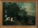 Deux chiens et un lapin., image 2/2