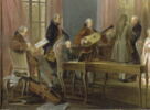Le Thé à l'Anglaise dans le salon des quatre glaces au temple, avec toute la cour du prince de Conti, image 5/6
