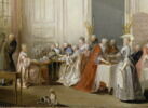 Le Thé à l'Anglaise dans le salon des quatre glaces au temple, avec toute la cour du prince de Conti, image 6/6