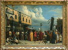 Honneurs funèbres rendus au Titien mort à Venise pendant la peste de 1576, image 2/2