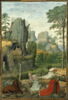 Saint Jérôme pénitent dans un paysage avec l'épisode du lion qu'il guérit, image 3/3