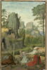 Saint Jérôme pénitent dans un paysage avec l'épisode du lion qu'il guérit, image 1/3