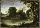 Chasseurs au bord d'un étang, image 2/3
