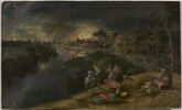 Scène de guerre et d'incendie, image 1/15