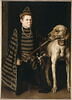 Portrait du nain du cardinal de Granvelle tenant un chien, image 4/4