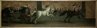 Le centaure Chiron enseigne la course de chars à Achille, image 3/3