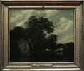 Paysage avec une laveuse de linge près d'une chaumière, image 3/3
