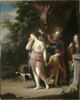 Abraham renvoyant Agar l’Égyptienne et Ismaël, le fils qu’il a eu de cette dernière, image 1/2