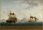 Prise de la frégate anglaise The Ceylon par la frégate française La Vénus, le 17 septembre 1810, au large de l'Ile de France (Ile Maurice), image 2/3