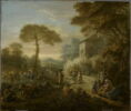 Paysage de campagne avec paysans, image 1/4