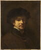 Rembrandt avec toque et chaîne d'or, image 1/3
