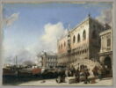 Vue de Venise. Le Quai des Esclavons et le Palais des Doges, image 1/5
