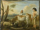 Scène rustique. L'abreuvoir., image 1/2