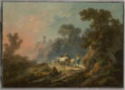 Paysage avec troupeau, image 1/3