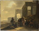 Buveurs et mendiants sur le forum romain, image 1/26