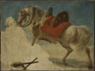 Étude de cheval arabe harnaché, image 1/4