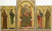 Saint François d'Assise ; saint Jean Baptiste, image 4/4