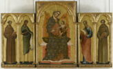 Saint François d'Assise ; saint Jean Baptiste, image 2/4
