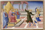 Saint Jérôme rêve qu'il est flagellé par deux anges sur l'ordre du Christ, image 1/6