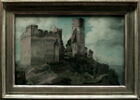 Vue des ruines de la Schönburg, près d'Oberwesel (Allemagne), sur le Rhin, image 2/2