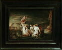 Héro et Léandre : Léandre noyé retrouvé par les Néréides, d'après Fetti, image 2/3