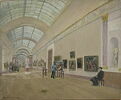 Vue de la Grande Galerie au Musée du Louvre, image 2/3