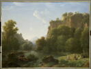 Paysage historique : Psyché et le dieu Pan, image 1/6
