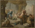Jésus chassant les vendeurs du Temple, image 1/2