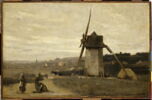Un moulin à vent. Étretat., image 3/3