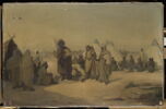 Santon prêchant des bédouins., image 1/3