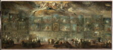 Vue du Salon du Louvre en 1779, image 1/3