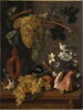 Nature morte aux raisins, fleurs et coquillages, image 3/3