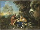 Tancrède soigné par Herminie et Vafrin, image 1/3